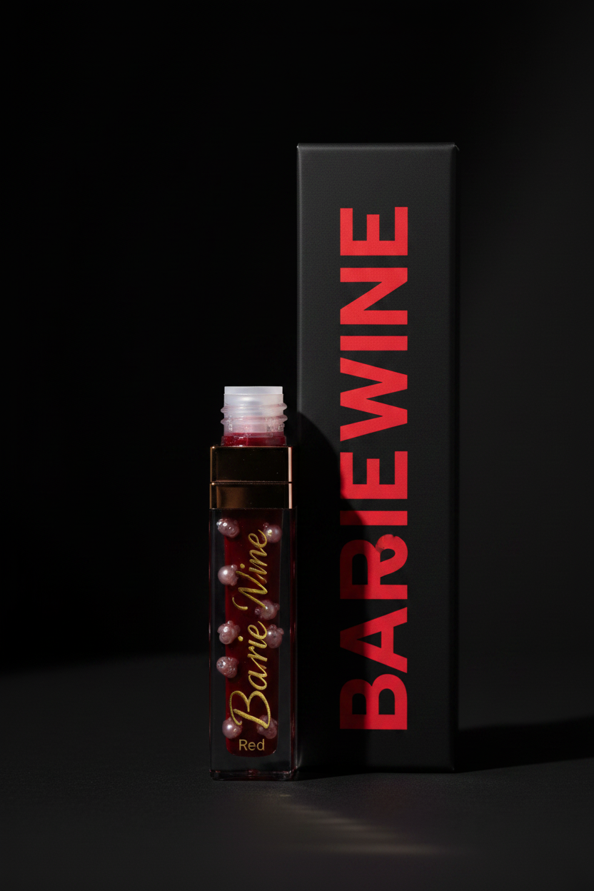 Barbie Wine Red Lip Gloss