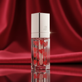 Clear Lip Gloss with Red Barbie Head Icons