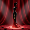 Paradise Perfume Barbie Shape Black and Red